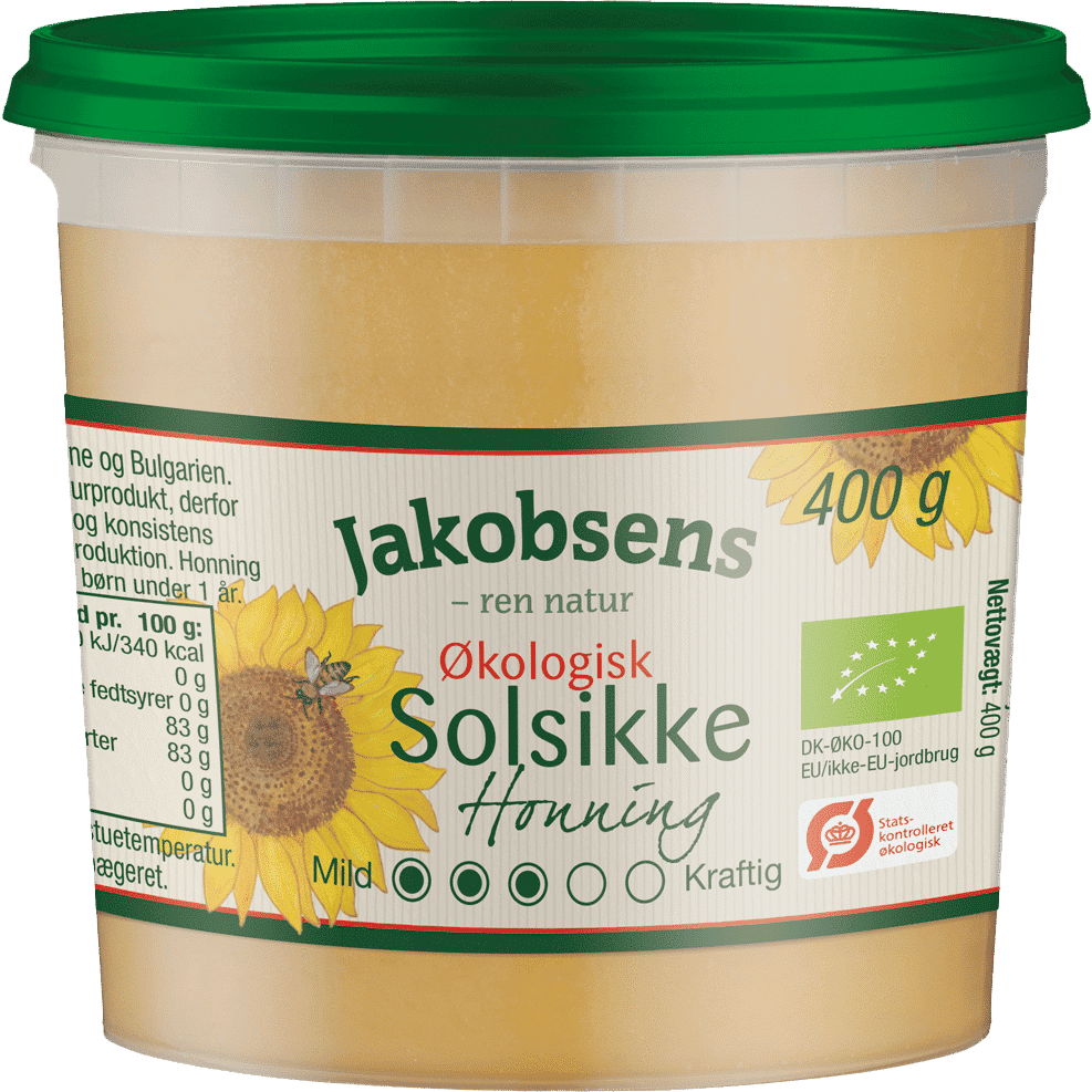 Jakobsens Økologisk Solsikke Honning