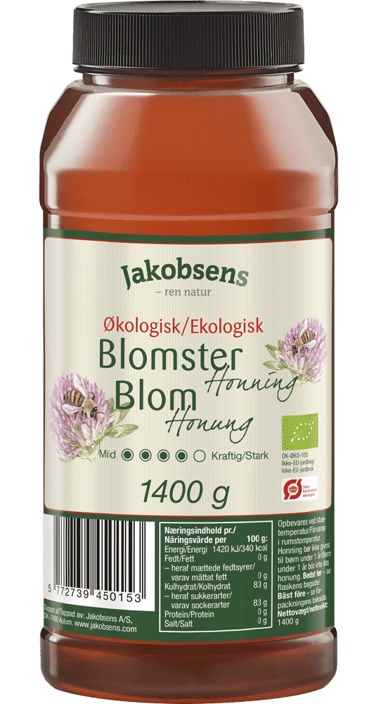 Jakobsens Økologisk Blomster Honning