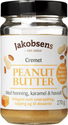 Peanut butter with caramel &amp; seasalt