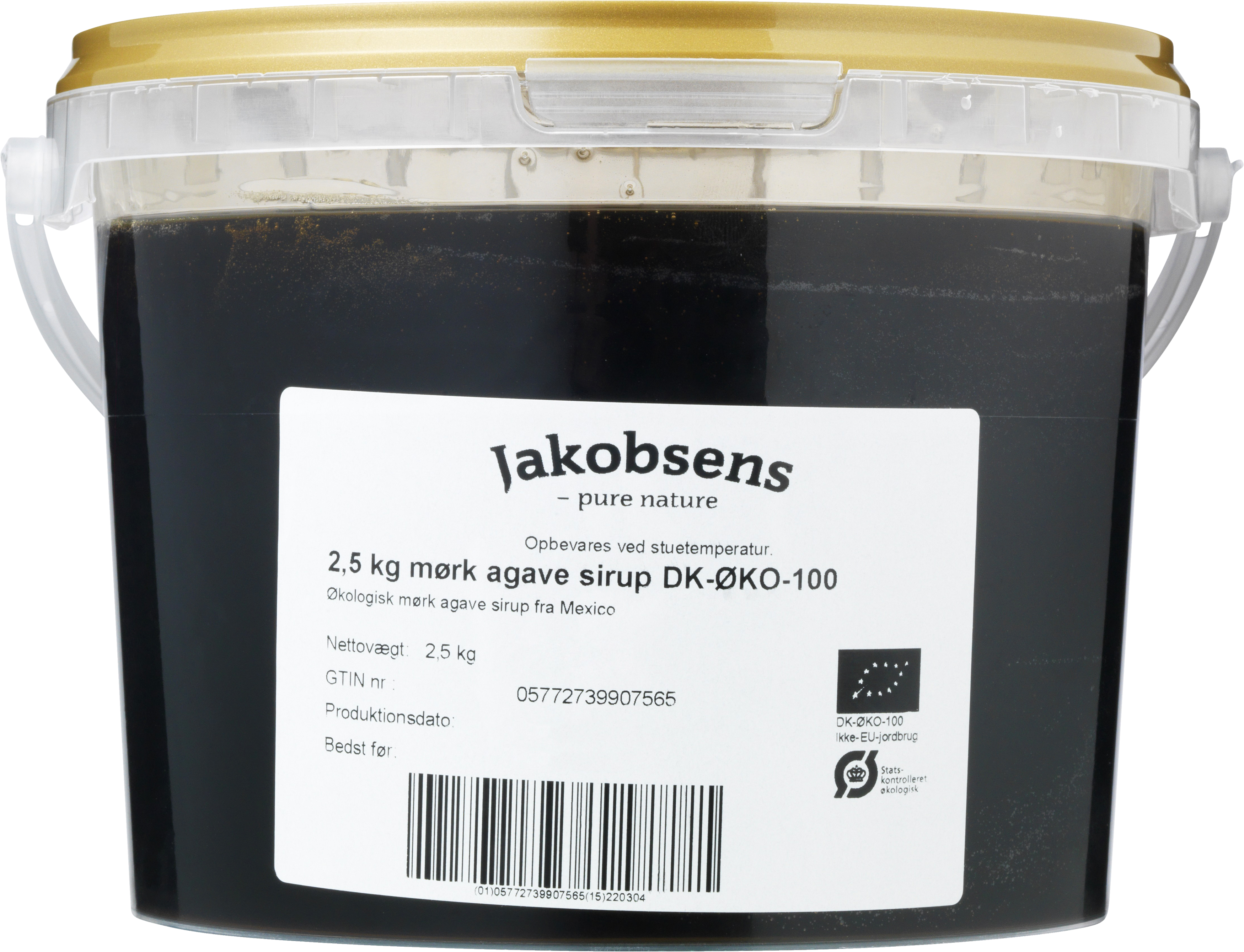 Dark agave syrup, organic
