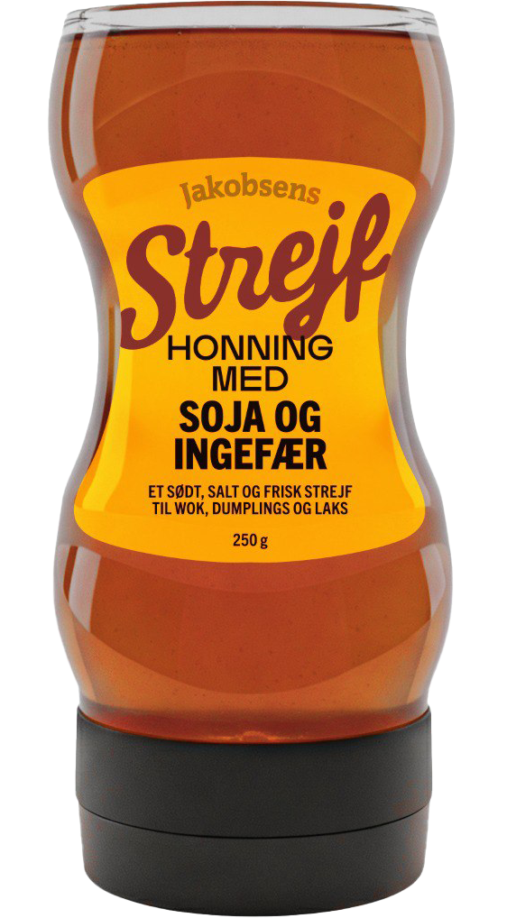 Strejf Honning med Soja &amp; Ingefær