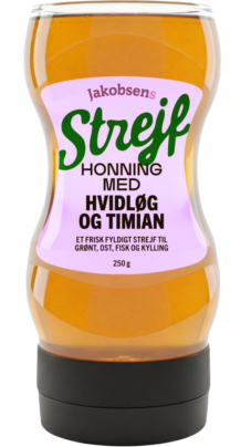 Strejf Honning med hvidløg og timian